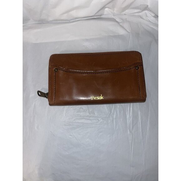 THE SAK Brown Wallet Large Sanibel Leather - Picture 3 of 11